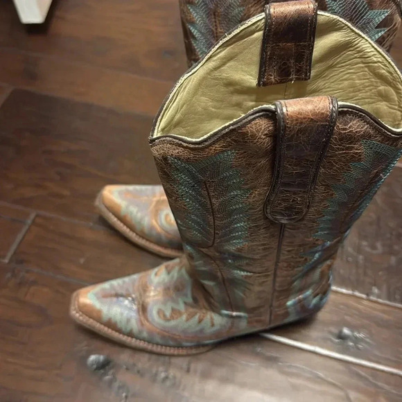 Corral Embroidered Vintage Women’s Boots 7 - Picture 3 of 8